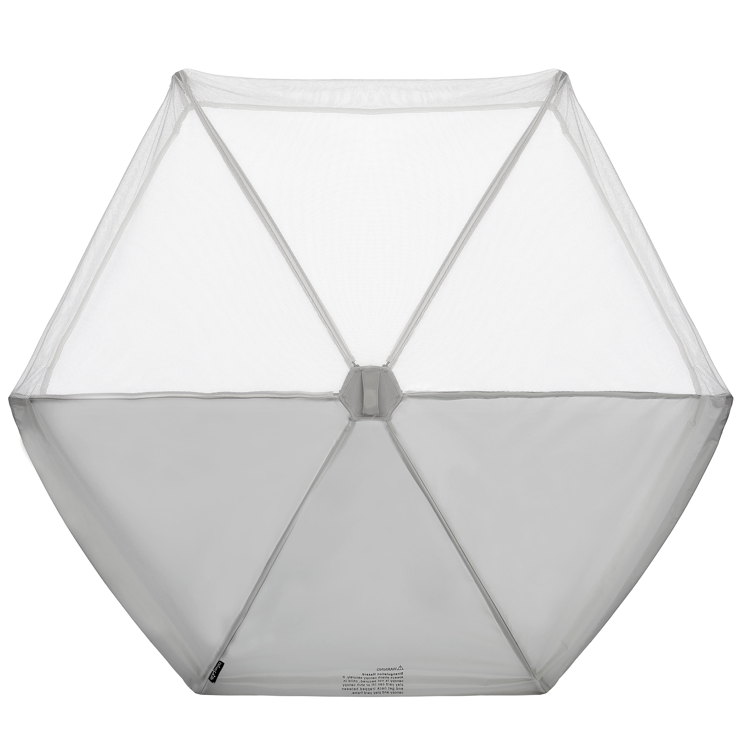 Dream on Me Onyx Canopy, Gray