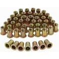 thumbnail image 1 of 50pcs M6 Plated Carbon Steel Blind Nuts, 1 of 5
