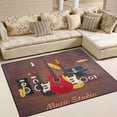 thumbnail image 2 of SKYSONIC Lightweight Soft Area Rugs Music Studio Floor Mat for Kids Playing Room Hardwood Floor Living Room 80x58 inchNursery Rugs, 2 of 6
