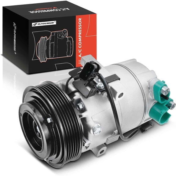A-Premium Air Conditioner AC Compressor with Clutch Compatible with Hyundai Elantra 2011-2013, Elantra Coupe 2013, L4 1.8L