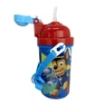 thumbnail image 3 of PAW Patrol 12 oz Blue and Red Plastic Water Bottle with Wide Mouth and Flip-Top Lid, 3 of 4