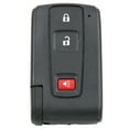 thumbnail image 2 of for Toyota for Prius 2005-2009 for smart remote key 3-button key shell，black, 2 of 9