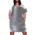 thumbnail image 2 of Monopoly dedal vestido suelto con bolsillo ropa de mujer ropa de mujer vestidos de verano para mujer 2025 vestidos de verano mujer 2025, 2 of 7