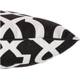 thumbnail image 2 of Pillow Perfect 543314 New Geo Black/White Rectangular Throw Pillow (Set of 2), 2 of 8