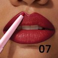 thumbnail image 3 of JIN Lápiz delineador de labios en 12 colores marrón nude, contorno de labios, tinte rojo, maquillaje, lápiz labial mate resistente al agua, lápiz de labios, bálsamo labial, 3 of 5