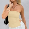 thumbnail image 2 of Landzoo One Ladies Strapless Tank Top Cozy Stylish Basic Tube Tops, 2 of 8