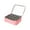 Pink, variant on Nails Polished Storage Box and Essential Oil Holder 30 Holder Clear Travel Case Makeup Bag for Various Occasion