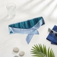 thumbnail image 3 of Yvsxxv Cooling Bandana, Water Absorbent Neck Wrap, Unisex Summer Outdoor Accessory, Blue, 1 Pc, 3 of 7