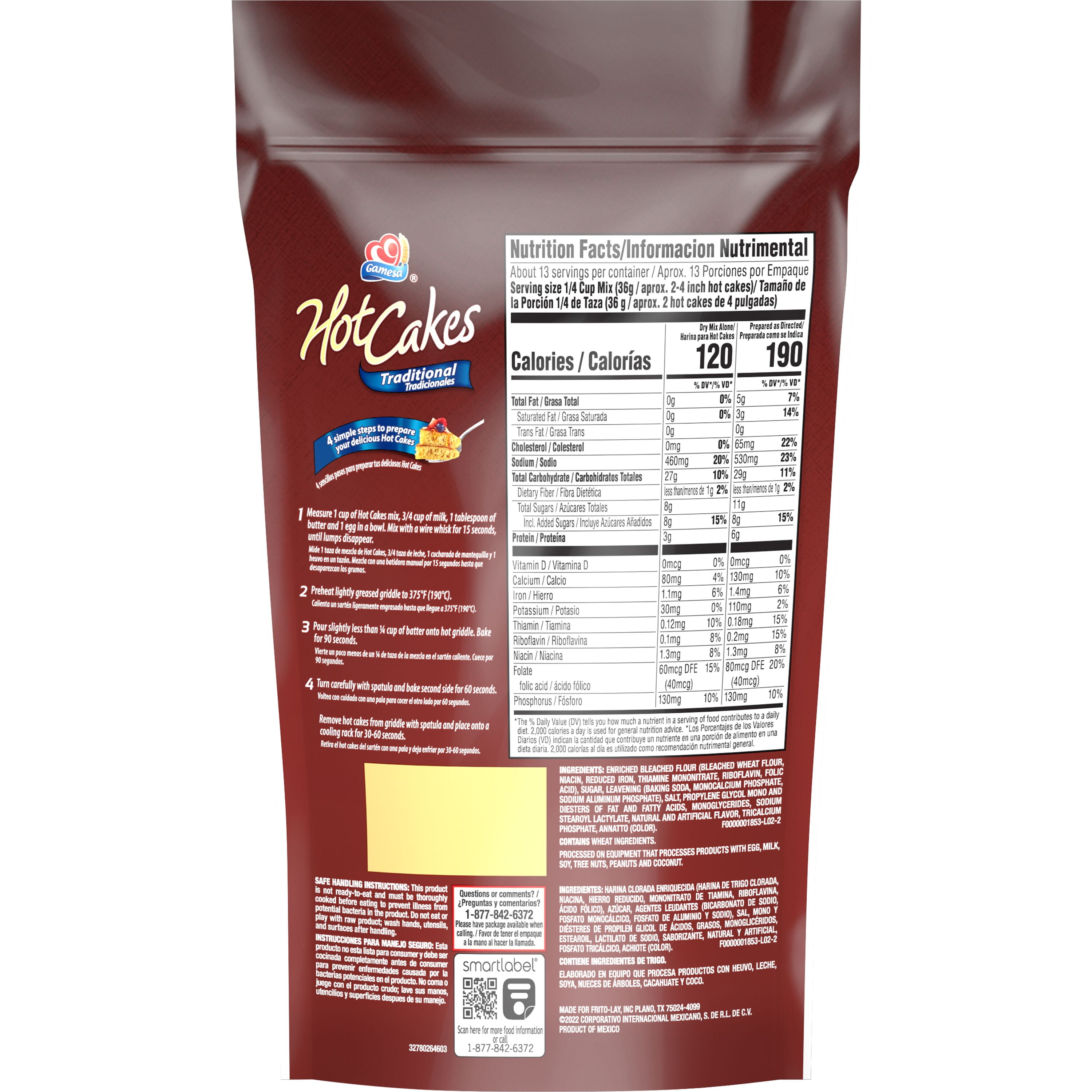 Gamesa Hotcakes Mix, 16 oz
