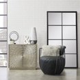 thumbnail image 3 of Home Fare Metal Spindle Quilted Accent Chair in Midnight Black, 3 of 9