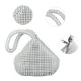 thumbnail image 4 of Women Portable Bead Evening Bag Purse Exquisite Fashionable Elegant Wedding Dancing Party Handbag Silver Handbag, 4 of 8