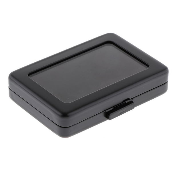 Caja de almacenamiento de diamantes Hugo Joya de piedras preciosas Negro