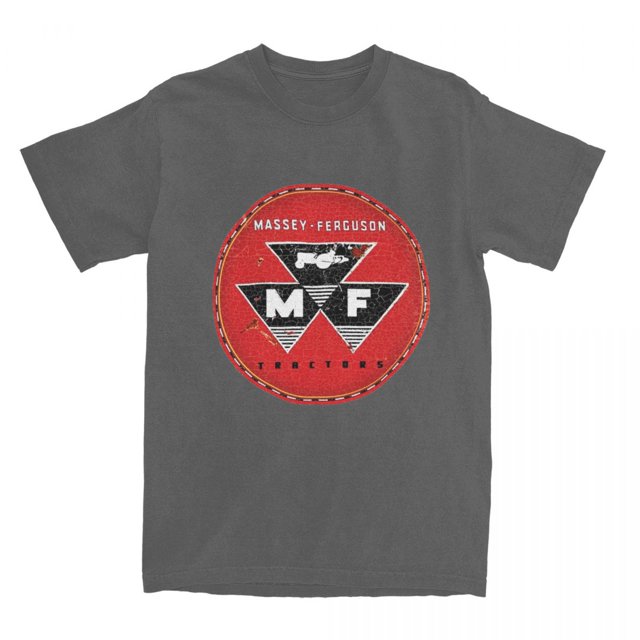 Camisetas para hombre y mujer, camisetas con logotipos populares, camisetas Harajuku con estampado de tractores Massey Fergusd, ropa de algodón puro, regalo de cumpleaños