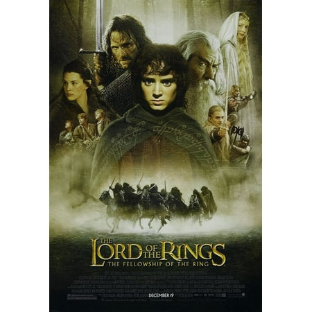 - The Lord Of The Rings - The Fellowship Of The Ring - Movie Poster / Print (Regular Style) (Size: 27
