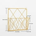thumbnail image 2 of Wall Mounted Magazine File Rack Organizer, Hanging Document Rack, Metal Wire Wall Mounted Magazine Folder Holder Rack for Magazines Novels Recipes, 2 of 8