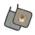 thumbnail image 2 of Caroline's Treasures Papillon In the Kitchen Pair of Pot Holders, 2 of 3