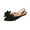 Black, variant on Slingback Shoes for Women Flat Pointed Toe Ladies Slingback Flower Shoes Ballet Flats Footwear Red 7