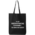 thumbnail image 1 of I'm Not Procrastinating Cotton Canvas Tote Bag, 1 of 1