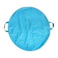 thumbnail image 3 of Bolsa para ropa suave con asas, redonda, impermeable, para viajes. azul 90CM, 3 of 8