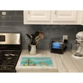 thumbnail image 2 of Carolines Treasures CK3870LCB Shepherd Pit Mix 2 Christmas Tree Glass Cutting Board Large, 12H x 16W, multicolor, 2 of 4