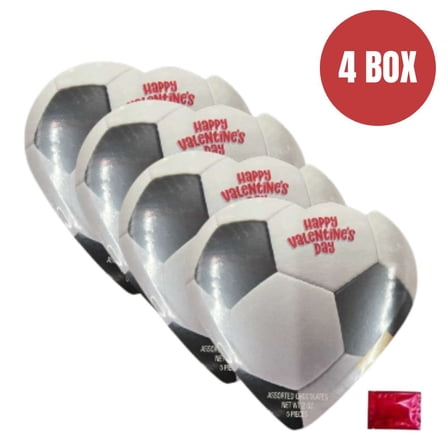 Elmer Chocolate Heart Box Assorted Chocolates, 5 Piece Variety Gift Box, 2 oz   LaPrima Morceau Bonbon Bonus