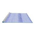 thumbnail image 2 of Ahgly Company Machine Washable Indoor Rectangle Solid Blue Modern Area Rugs, 7' x 9', 2 of 4