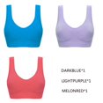 thumbnail image 1 of Sujetador sin costuras con almohadillas Sujetadores de talla grande para mujer Sujetador deportivo de algodón para dormir Bralette activo para mujer Sujetador con relleno Tan Jianjun unisex, 1 of 2