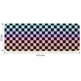 thumbnail image 7 of Gradient Color Checkered Pattern Kitchen Rug Mat,Kitchen Runner Rugs Non Skid Washable,Decorative Kitchen Floor Mats for Kitchen,Sink,Laundry,17"x47.2", 7 of 7