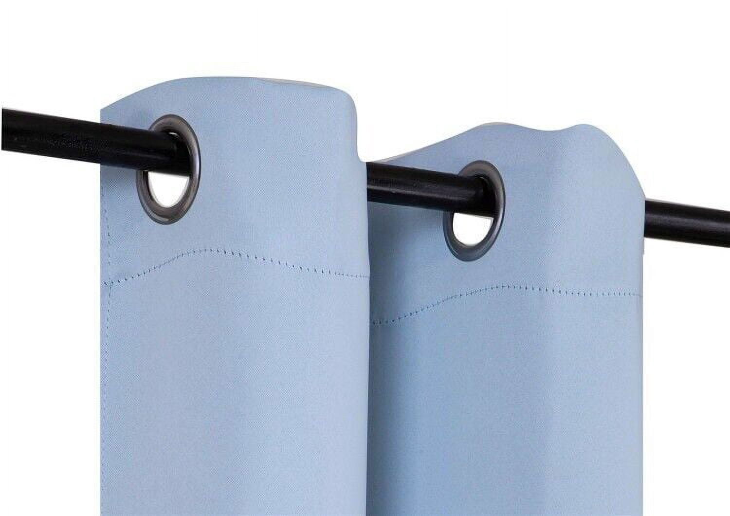 2PC Kitchen Grommet Thermal Blackout Window Tier Short Curtain Panel 30"x36" K30