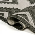 thumbnail image 4 of JONATHAN Y TUSCAN SUN 2 x 8 Runner Rug, Lior Geometric Moroccan Diamond - Black/Cream, TSN202A-28, 4 of 8