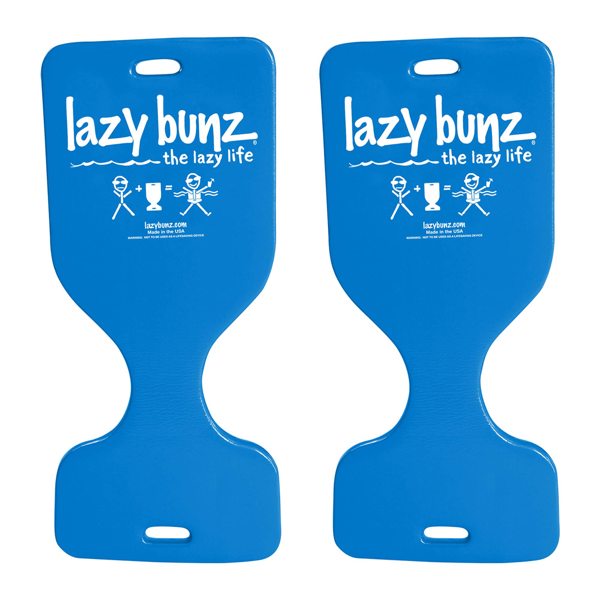TRC Recreation Lazy Bunz Foam Water Saddle Pool Lounger - 2 Pack