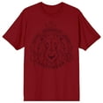 thumbnail image 2 of Mens Gryffindor Harry Potter Hogwarts House Red Graphic Tee-XXL, 2 of 3