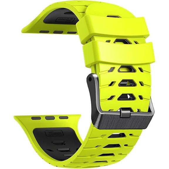 Watch Band for Apple Watch Ultra 2 49mm 45mm 44mm 42mm Soft Rubber watch bands for iWatch SE 1 2 Series 4 5 6 7 8 9 for men women