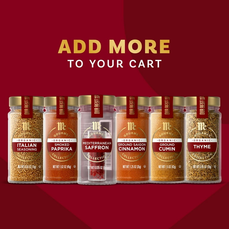 McCormick Gourmet Mediterranean Saffron, 0.04 oz Bottle - Walmart.com