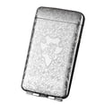 thumbnail image 1 of Caja Soporte Cigarros Cigarrillo Vintage Aleación Zinc para Hombres Mujeres (plata Larga), 1 of 9