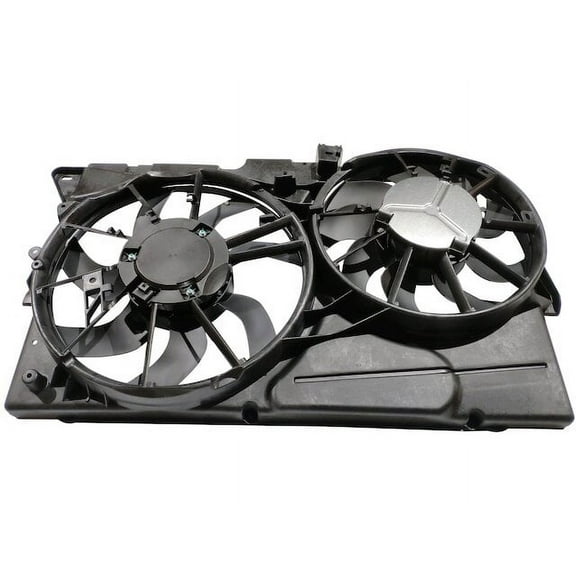 Radiator Fan Assembly - Compatible with 2013 - 2019 Ford Taurus Sedan 2014 2015 2016 2017 2018