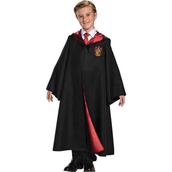 Disguise Kids' Deluxe Harry Potter Gryffindor Robe Costume - Size 7-8