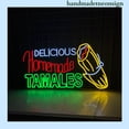thumbnail image 3 of Handmadetneonsign Tamales Neon Sign, Tamales Mexico Wall Art Decor, Mexican Food Store Wall Decor 037739, 3 of 5