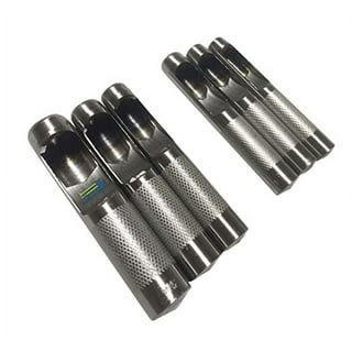 8 Pcs Set Hollow Punch Leather Hole Punch Set Puncher Tool Hand