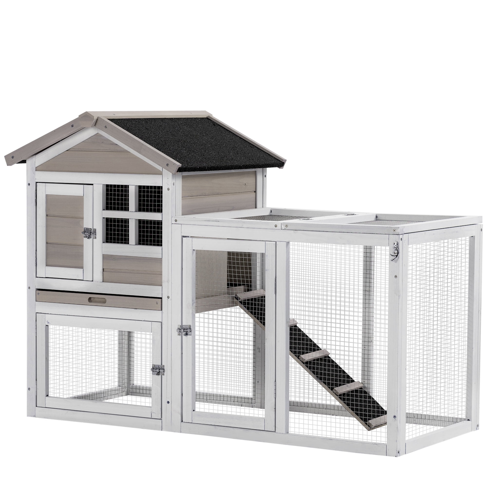 Pets at home double rabbit hutch online