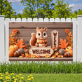 thumbnail image 5 of Decorative Design Welcome Banner Autumn Squirrel Animal Theme for Indoor Decoration Seasonal Decor Photo Shoot, 5 of 9