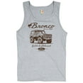 thumbnail image 5 of Ford Bronco Wild and Untamed Since 1966 Tank Top Vintage Off-Road 4x4 Adventure Retro Truck Licensed Men's Top, 5 of 7