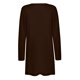 thumbnail image 5 of Puntoco Blusa casual de manga larga de color para mujer con cárdigan de bolsillo Puntoco Puntoco-1, 5 of 7