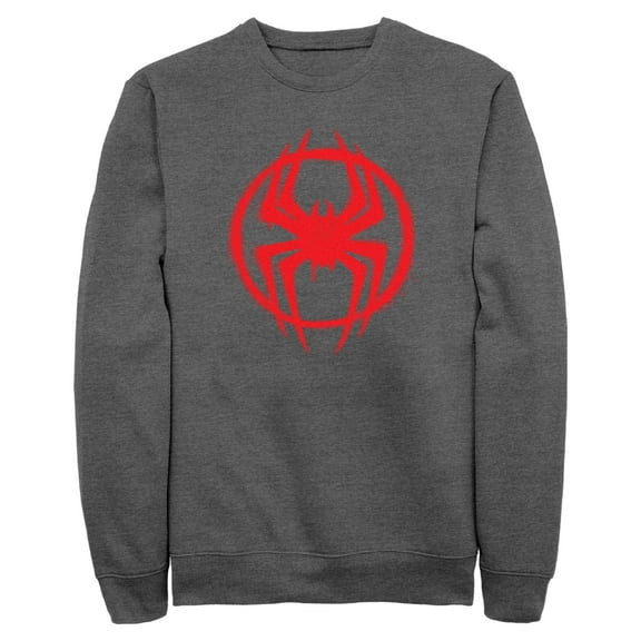 Mens Marvel: Spider-Man: Across the Spider-Verse Graffiti Red Logo Sweatshirt