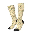 thumbnail image 2 of Fotbe Sea Turtle And Whale print Women's Men's Novelty Crew Socks Cotton Socks Knee High Socks for Walking,Running,Nurses,Pregnancy, 2 of 8