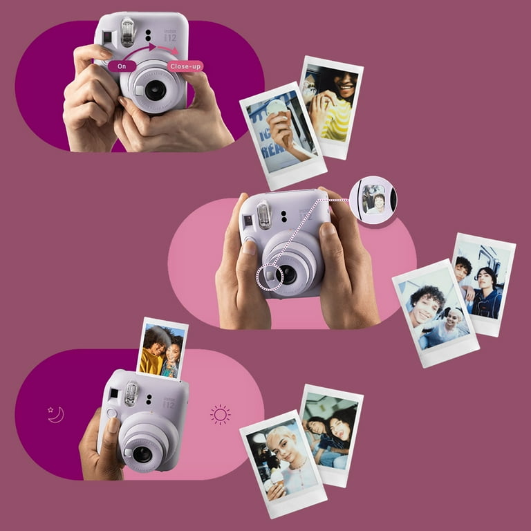 Fujifilm Instax Mini 12 Instant Camera Blossom Pink + 50