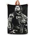 thumbnail image 1 of Roman Wrestler Reigns Throw Blanket Portable Air Conditioner Blanket King Size Blankets Soft Fleece Flannel Bedding Gifts Plush for Couch,Sofa,Bed Room Decor 40"X50", 1 of 8