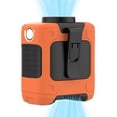 thumbnail image 1 of Ventilador de cintura portátil LOUISWARE de 10000 mAh, recargable, naranja, 1 of 6