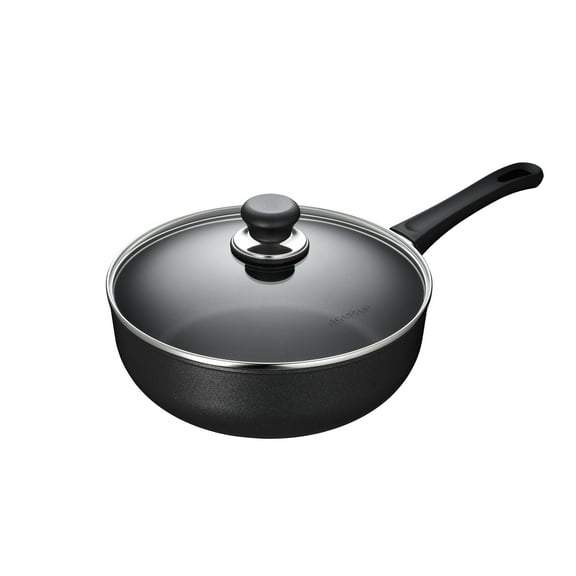 Scanpan Classic Deep Saute Pan, 4 Quart, Black