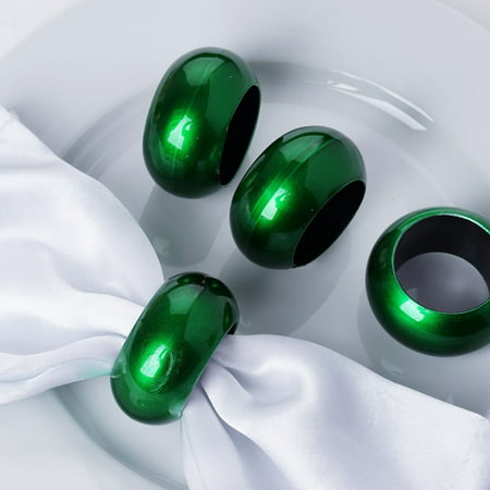Efavormart Acrylic Napkin Rings for Place Settings Wedding Receptions Dinner or Holiday Parties Family Gatherings - Set of (Best Place For Family Dinner)